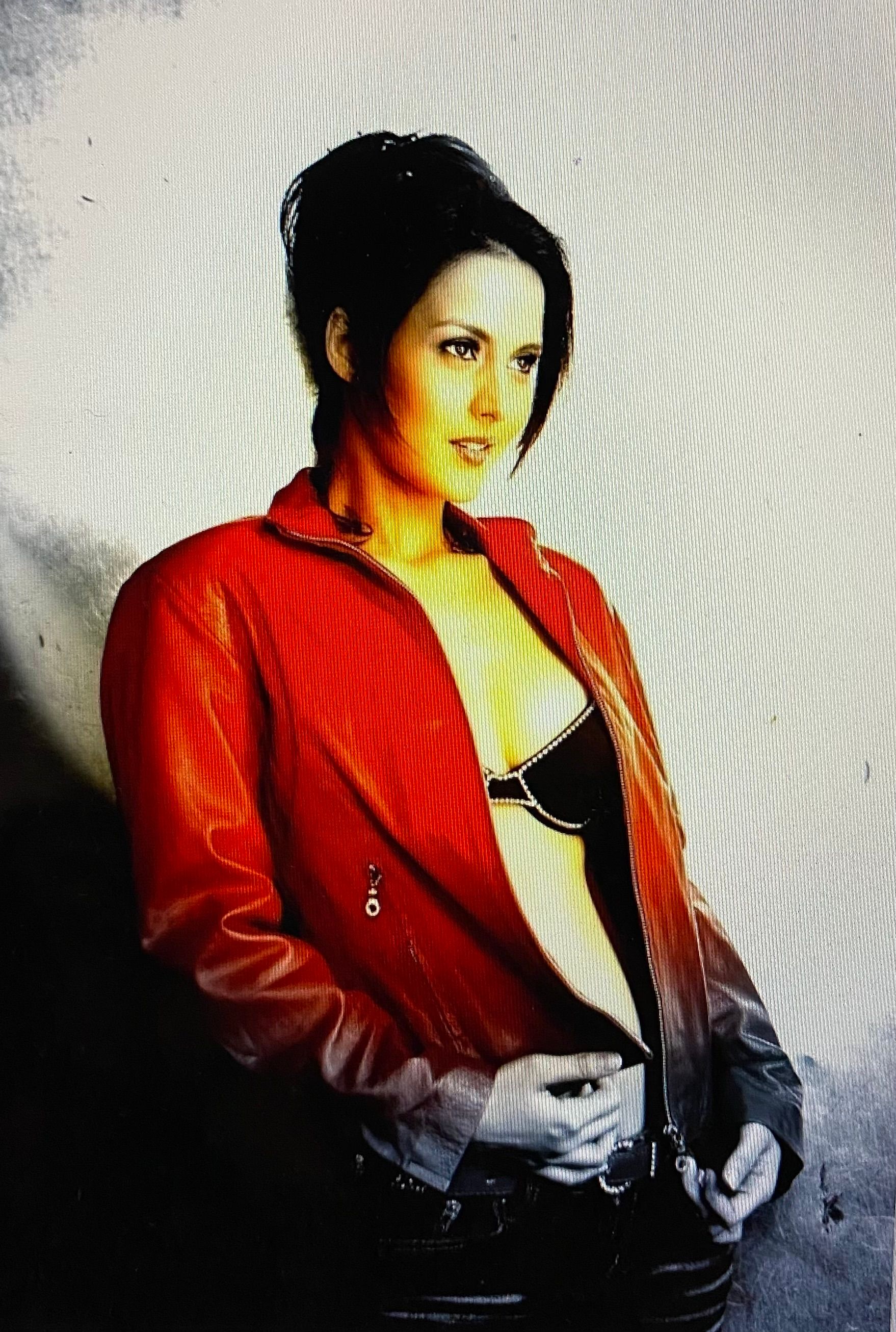 Tulip Joshi in a Red Jacket